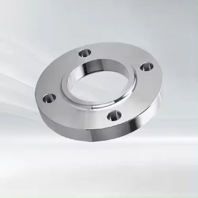 Individuelle Größe Silber-Edelstahlflansche mit ISO-Standard und Flanschverbindung