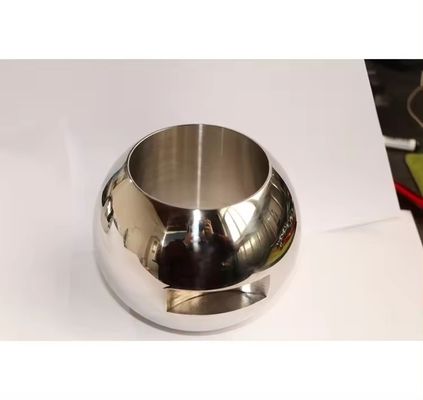 Ventile Ersatzteile DN15-DN50 Schwebende gerade durch Ventilkugel Mikroballventil mit überlegener und spiegelpolierter Oberfläche