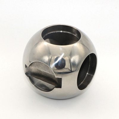 ISO-zertifiziertes 201/304/316L Kugelventil aus Edelstahl mit spiegelpolierter Oberfläche und Ersatzteile zuverlässig