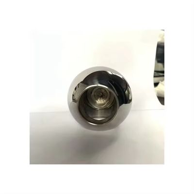 ISO-zertifiziertes DN50-Zubehör für Türventile aus Edelstahl mit spiegelpolierter Oberfläche und kleiner Metallspare Kugel