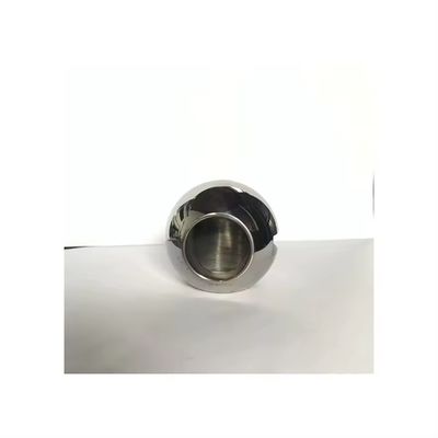 ISO-zertifiziertes DN50-Zubehör für Türventile aus Edelstahl mit spiegelpolierter Oberfläche und kleiner Metallspare Kugel