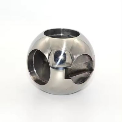 V-förmige Ventilkugel aus Edelstahl mit überlegener Spiegelpolierter Oberfläche