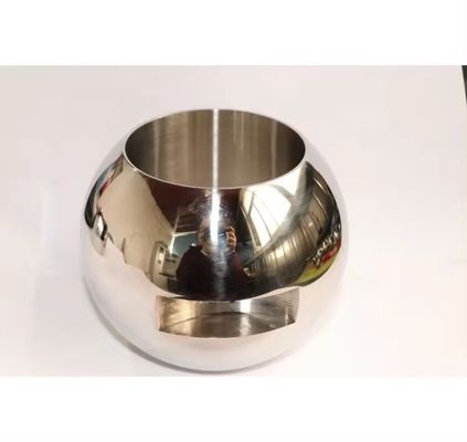 Sliver 201/304/316L Edelstahl-Mini-Kugelventil mit durchlässigem Design und spiegelpolierter Oberfläche