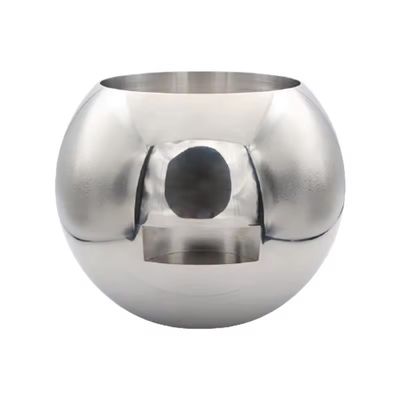 Sliver 201/304/316L Edelstahl-Mini-Kugelventil mit durchlässigem Design und spiegelpolierter Oberfläche