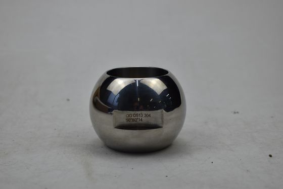 316L Silber DN15 Industrie Edelstahl Hochpolierventil Kugel mit Spiegelpolierte Oberfläche und neueste Technik