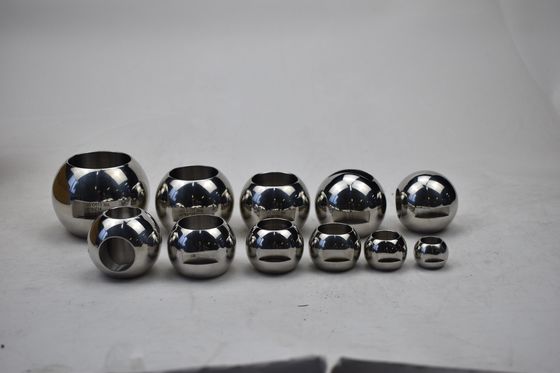 316L Silber DN15 Industrie Edelstahl Hochpolierventil Kugel mit Spiegelpolierte Oberfläche und neueste Technik