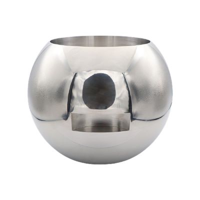 Ventile Ersatzteile DN40 Edelstahl Halbrunder Ball 316L Schwimmball gerade durch Ventil für Hochtemperaturanwendungen