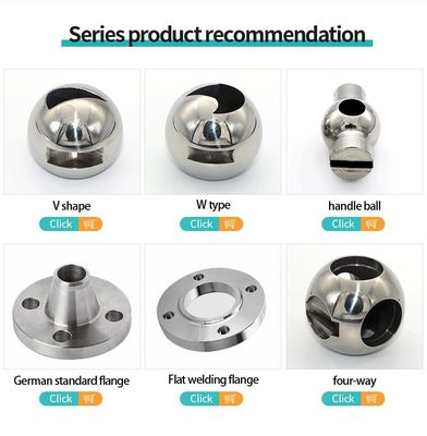 Spiegelpolierte Oberfläche Edelstahlkugelventil für garantierte Ventile Ersatzteile OEM-Unterstützung Durchsichtiges Design