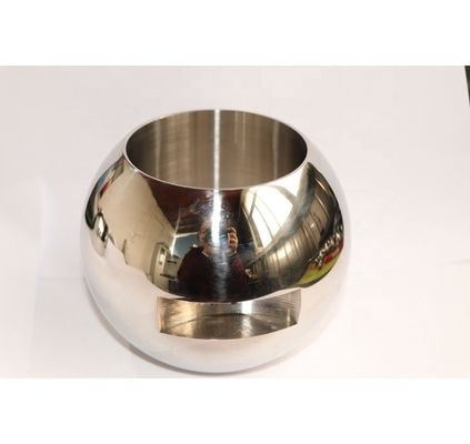 201/304/316L Kleines Metall-Edelstahl-Gatterventil Ersatzteile Gießkugelventil mit spiegelpolierter Oberfläche