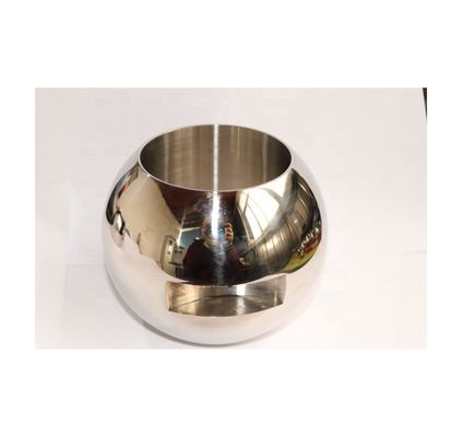 201/304/316L Kleines Metall-Edelstahl-Gatterventil Ersatzteile Gießkugelventil mit spiegelpolierter Oberfläche
