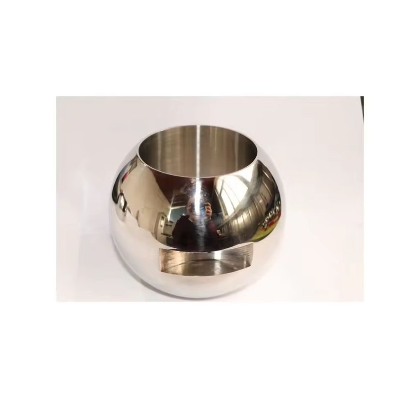 Sliver 201/304/316L Edelstahl-Mini-Kugelventil mit durchlässigem Design und spiegelpolierter Oberfläche