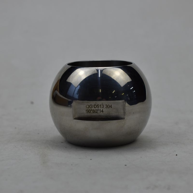 316L Silber DN15 Industrie Edelstahl Hochpolierventil Kugel mit Spiegelpolierte Oberfläche und neueste Technik