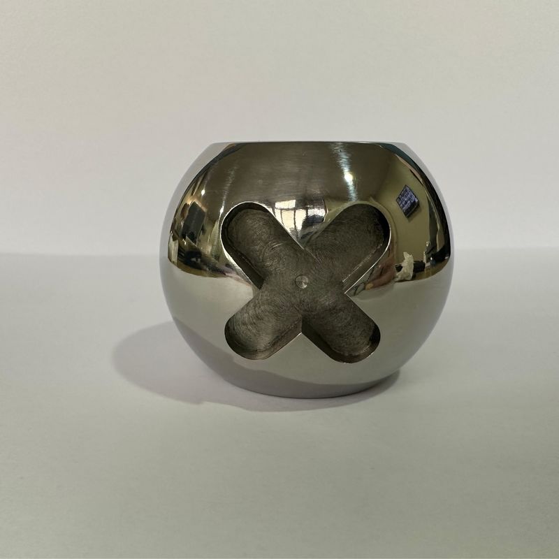 Zusammengepasste Unterstützung OEM Silber One-Piece Kugelventil Zubehör für beliebte Produkte Korrosionsbeständig und anpassbar